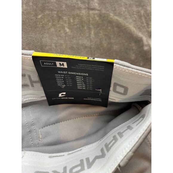 NWT ChampPro Baseball/Softball Pants - Men’s Medium Loose Fit Grey Knickers 32-3 - Picture 3 of 5
